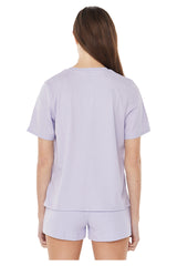 WTE24S4103 Huffer Classic Tee Ivy League Ultraviolet 