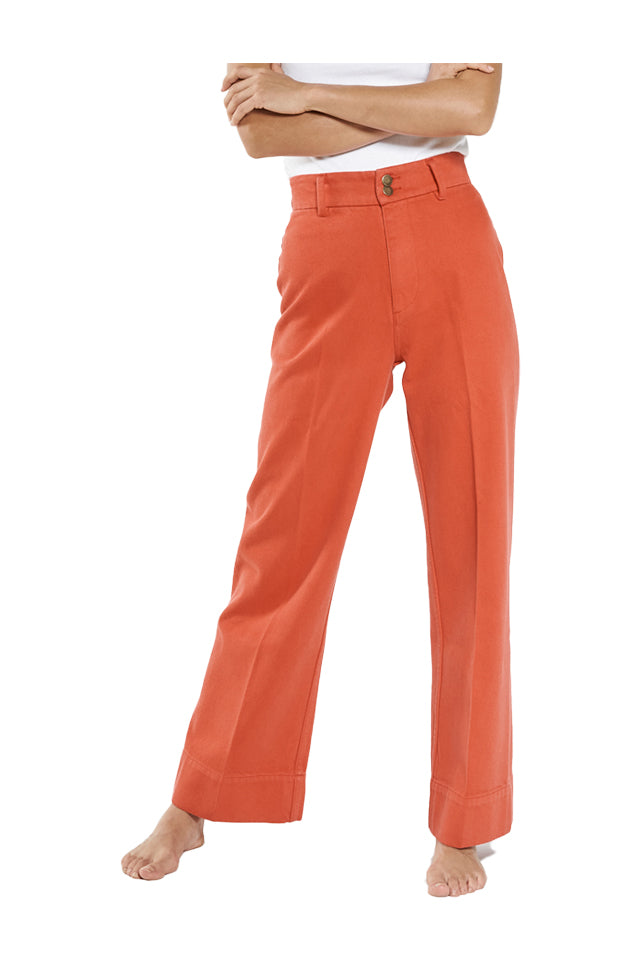 WTH22-460H Thrills Belle Full Length Chino Cadmium 