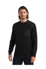 Icebreaker Men's Barein Crewe Sweater Black