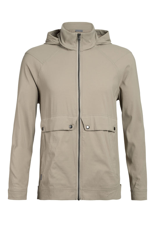 Icebreaker Briar Hooded Jacket British Tan