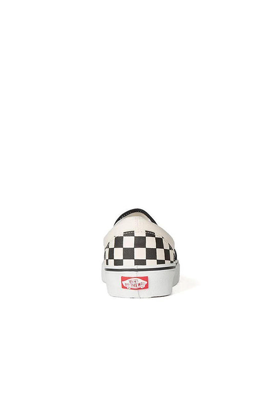 Vans Checkerboard Slip On Black White