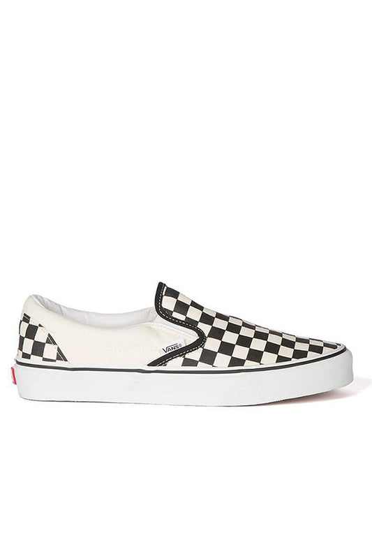 Vans Checkerboard Slip On Black White