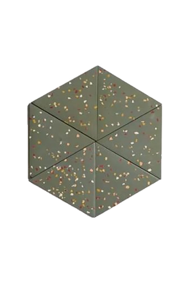 Capra Designs Coasters (Set/6) Terrazzo Salt