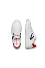 Tretorn Court Clay Sneaker White Red Navy
