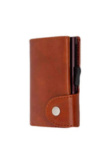 C-Secure Tanned Leather Wallet Tan