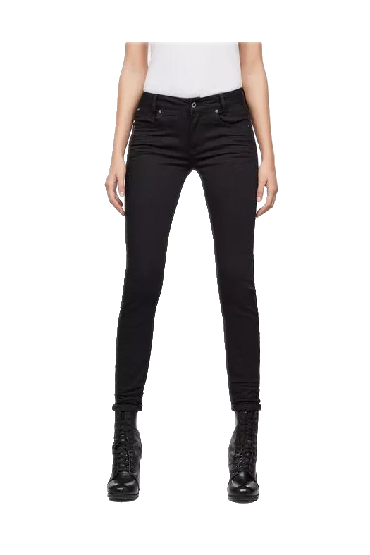 G-Star D-Staq 5-pocket Mid-Waist Skinny Jeans