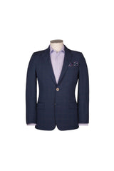 Rembrandt Hawke Suit Navy Check 