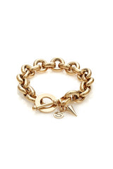 Silk & Steel Heirloom Bracelet Gold