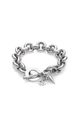 Silk & Steel Heirloom Bracelet Silver