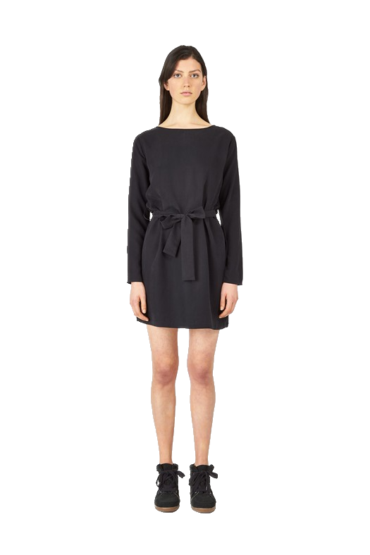 Huffer Lennie Dress Black 