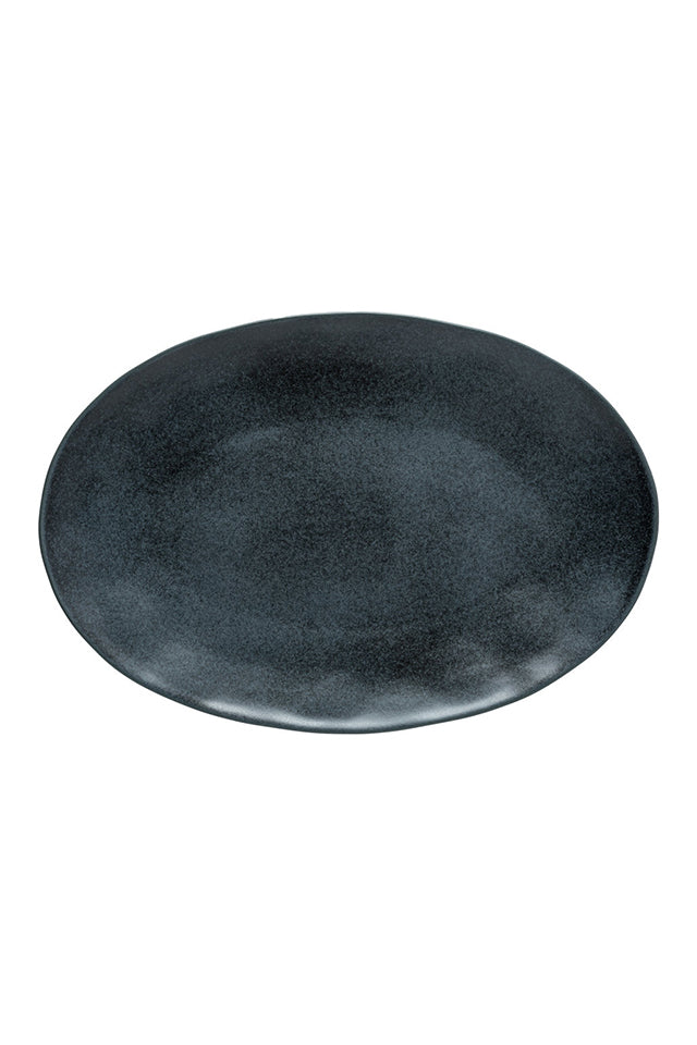 Costa Nova Livia Oval Platter Black