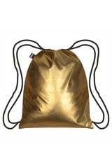 Loqi Metallic Neon Backpack Gold