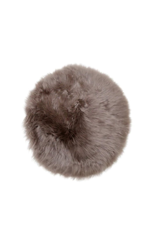 Auskin Longwool Standard Round Cushion Seat Pads Vole