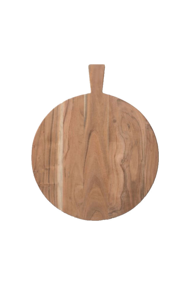 sgo5001M | Citta | Acacia Medium Round Chopping Board | Natural