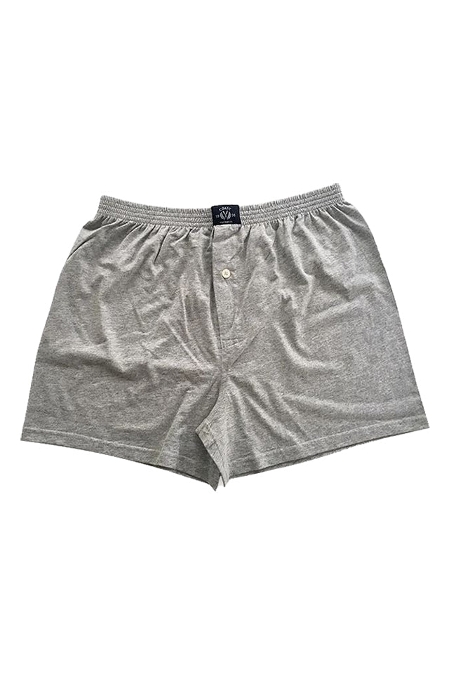 Coast Single Knit Boxer Short Grey 