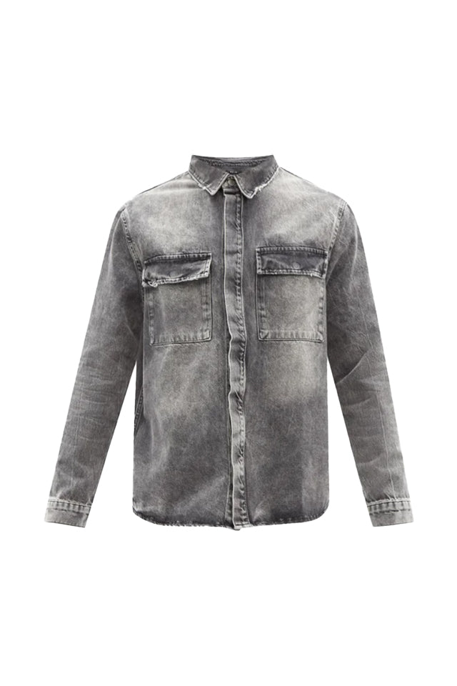 Ksubi Snakebite Denim Shirt Denim 