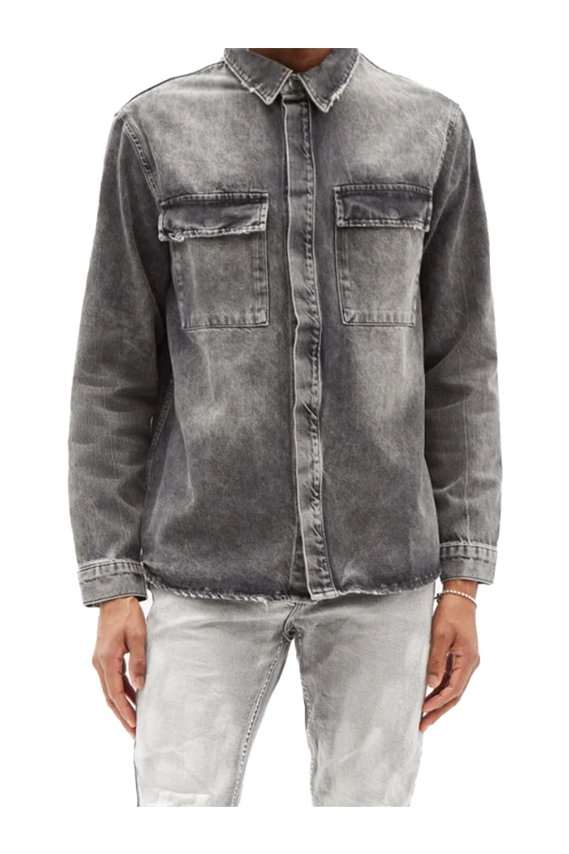 Ksubi Snakebite Denim Shirt Denim 