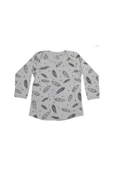 Foxtots | Organic Cotton Top | Feather Grey